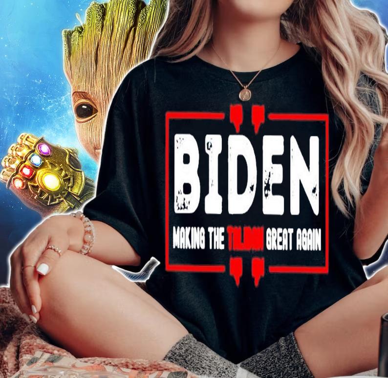 Joe Biden making the Taliban great again shirt woman shirt