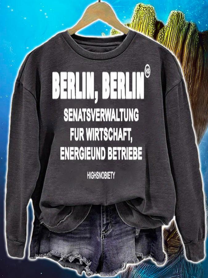 The Gorillas Berlin Berlin Senatsverwaltung Fur Wirtschaft Energieund Betriebe Highsnobiety shirt sweatshirt