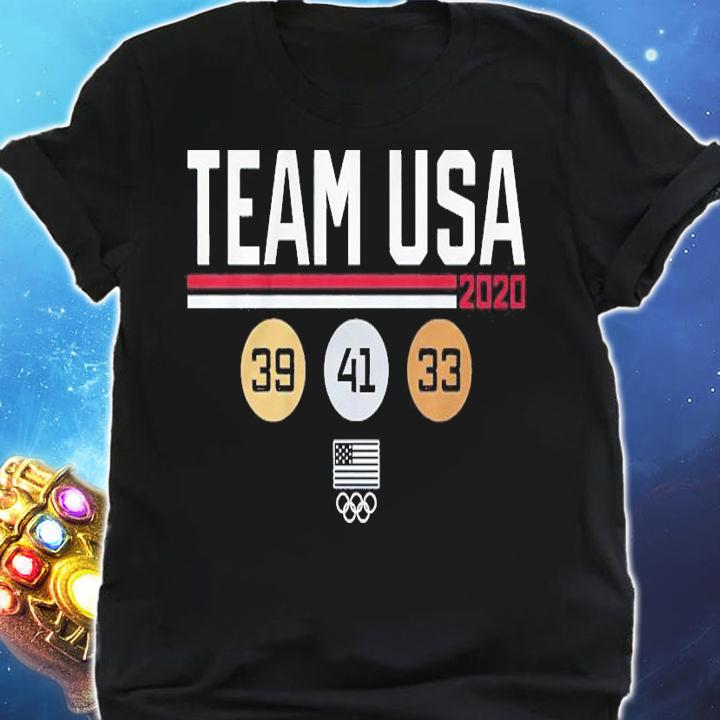 Team USA medal count shirt shirt