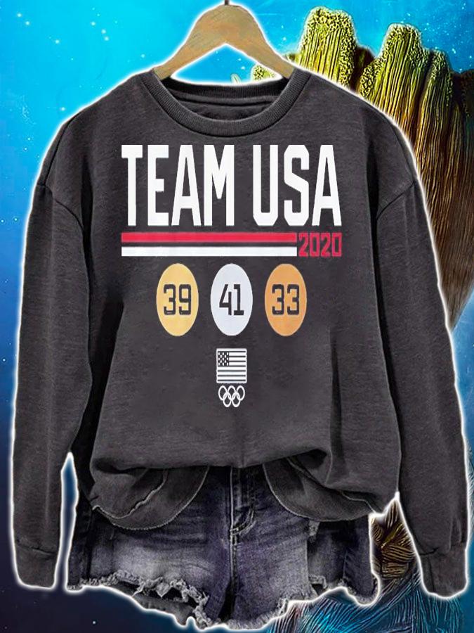 Team USA medal count shirt sweatshirt