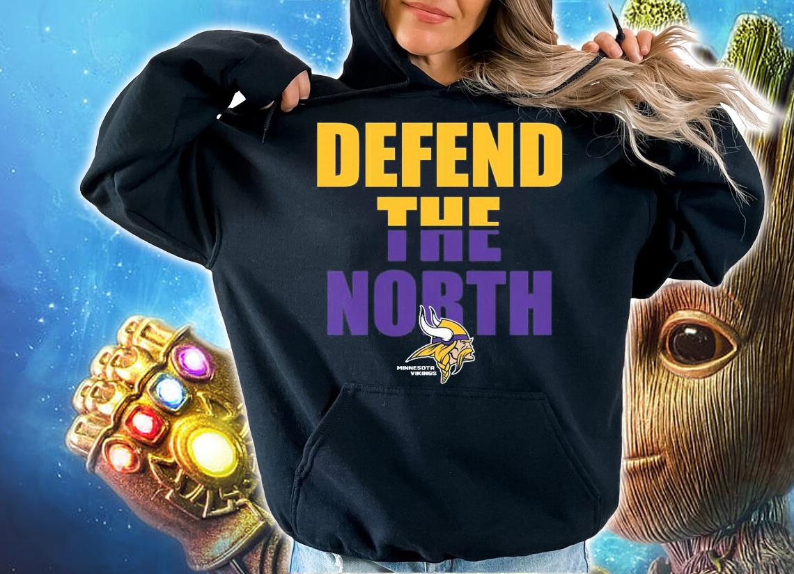 Minnesota Vikings defend the North Legend Local Phrase Performance shirt hoodie