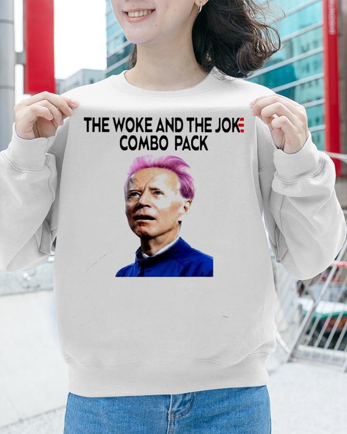 The Woke And The Joke Combo Pack shirt sweatshirt