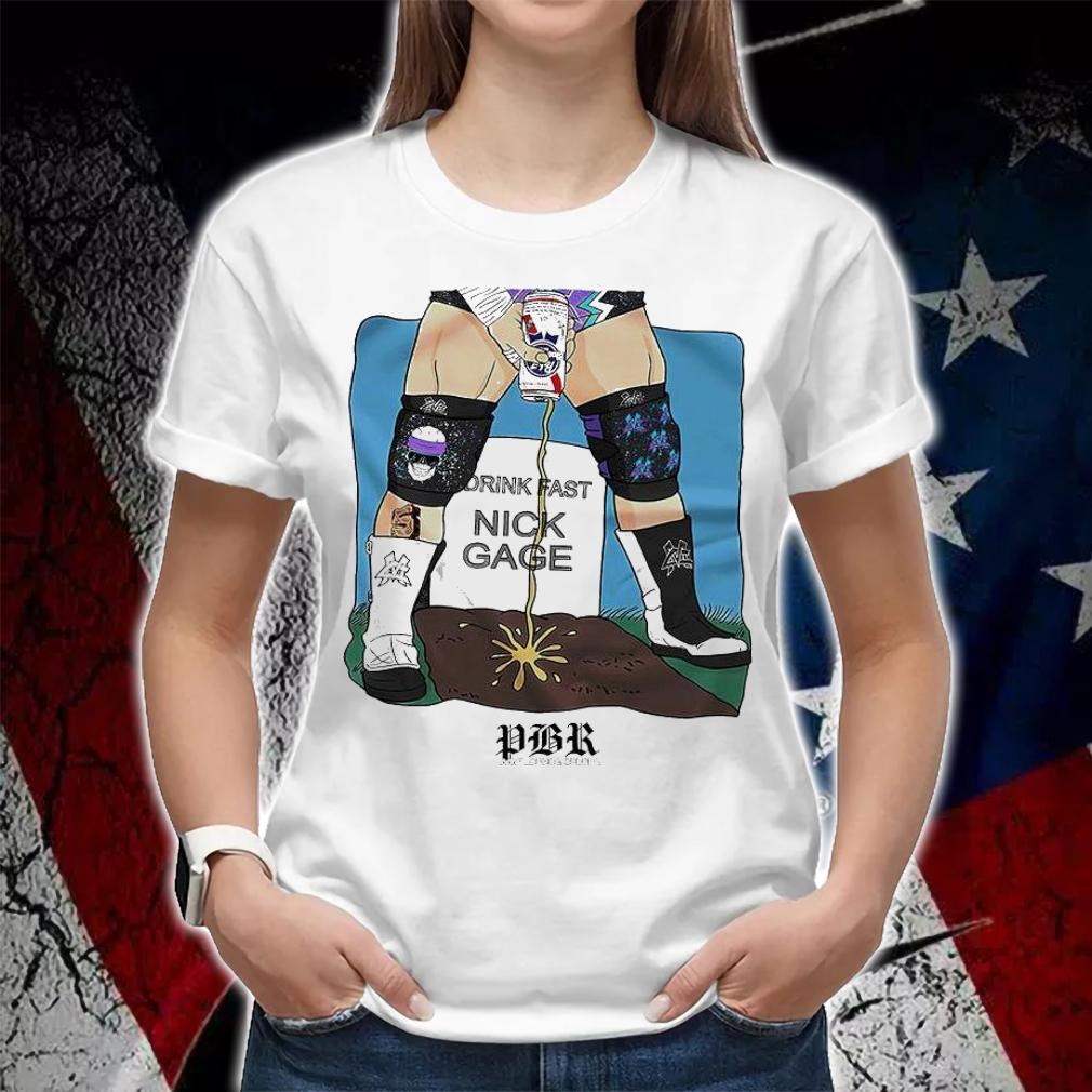 Matt Cardona MDK PBR drink fast Nick Gage shirt woman shirt