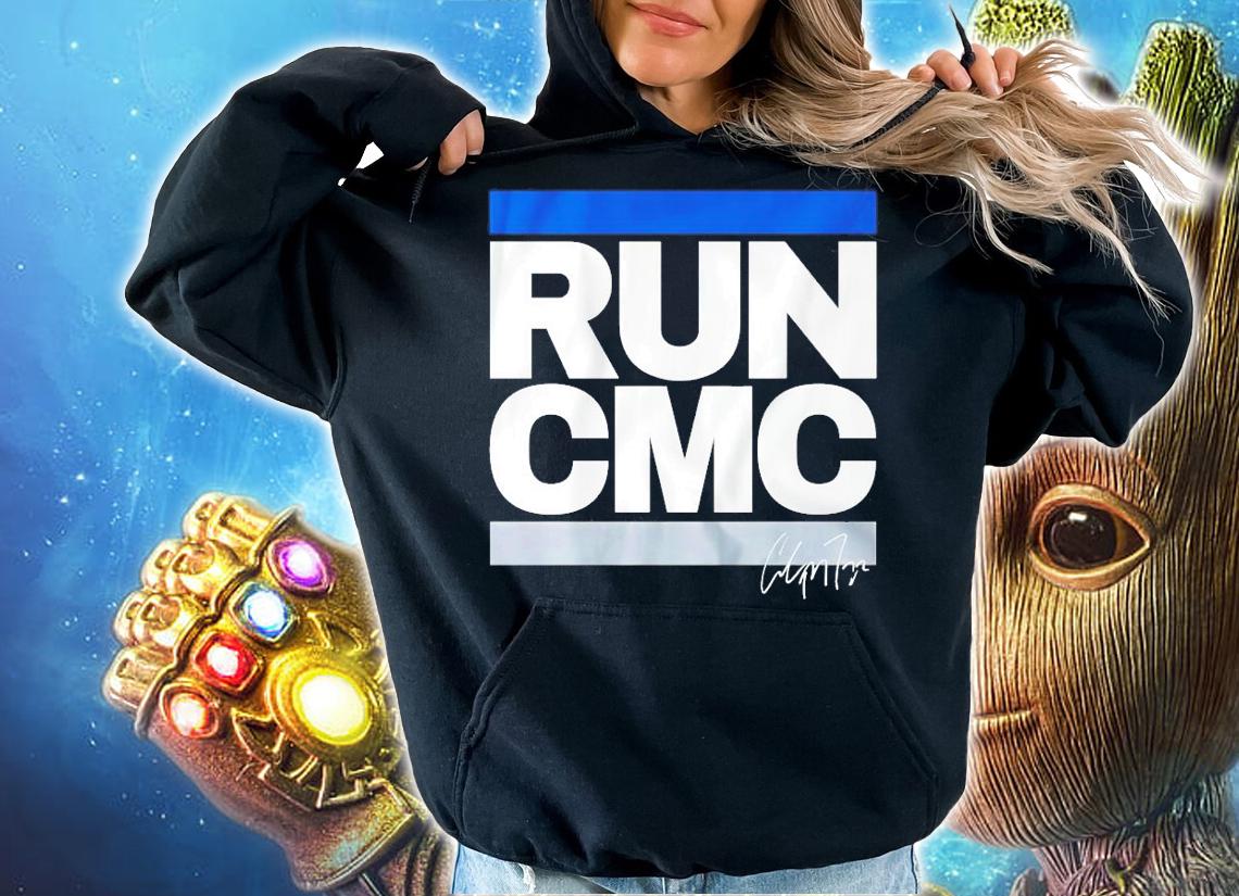 Christian McCaffrey Run CMC signature t-shirt hoodie