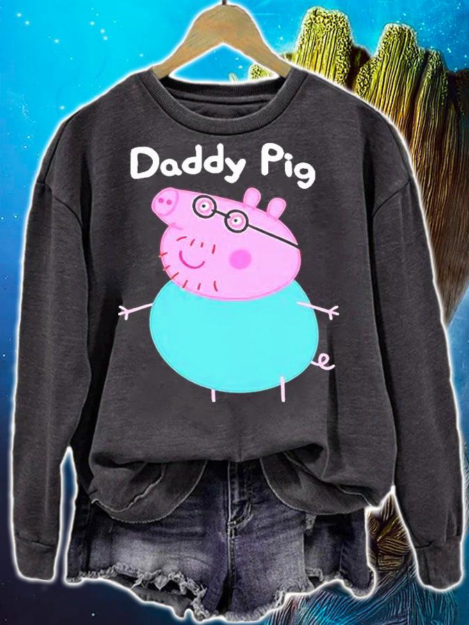 Daddy Pig Peppa Pig t-shirt sweatshirt