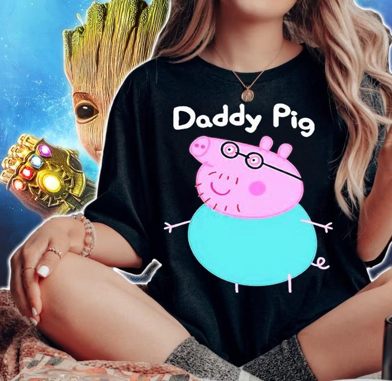 Daddy Pig Peppa Pig t-shirt woman shirt