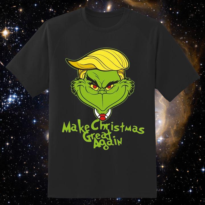 Donald Grinch Trump Make Christmas Great Again Christmas Shirt