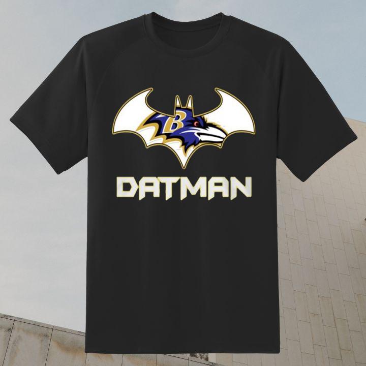 Baltimore Ravens Datman Batman Logo Shirt