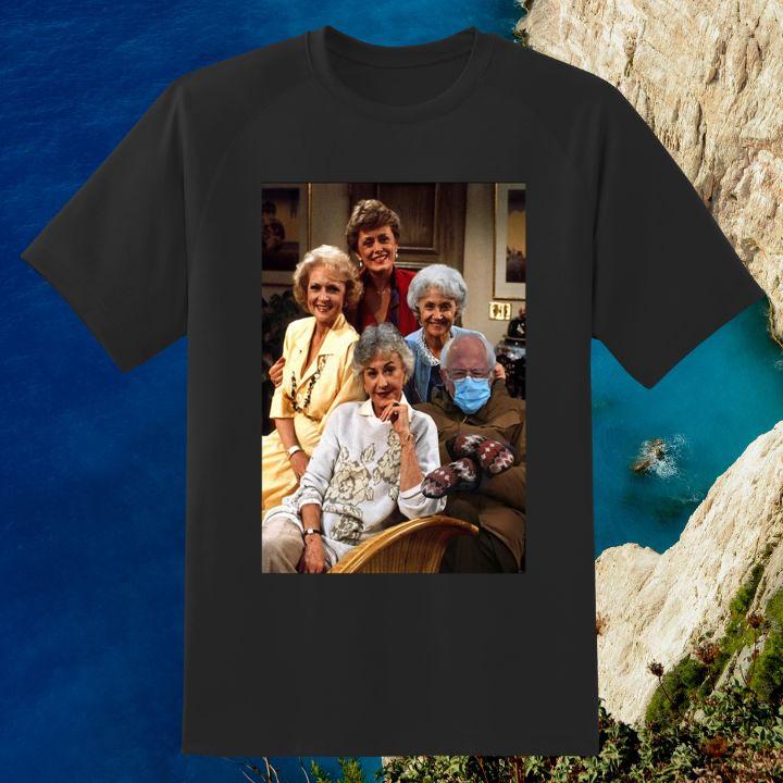 The Golden Girls Bernie Sanders Mittens Meme T-Shirt