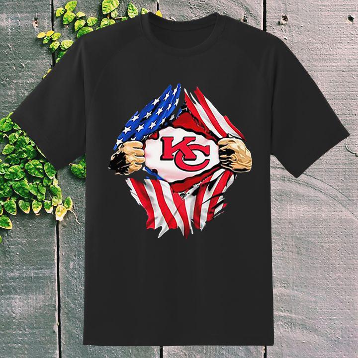 Kansas City Chiefs Inside Me 4Th Of July Independence Day Us Patriots Shirt