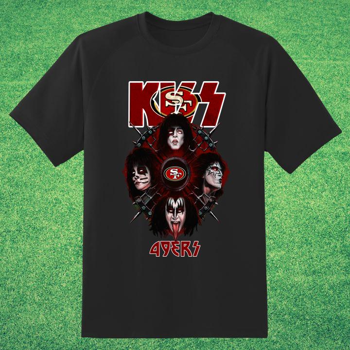 Kiss Band San Francisco 49ers Bohemian Rhapsody T-Shirt