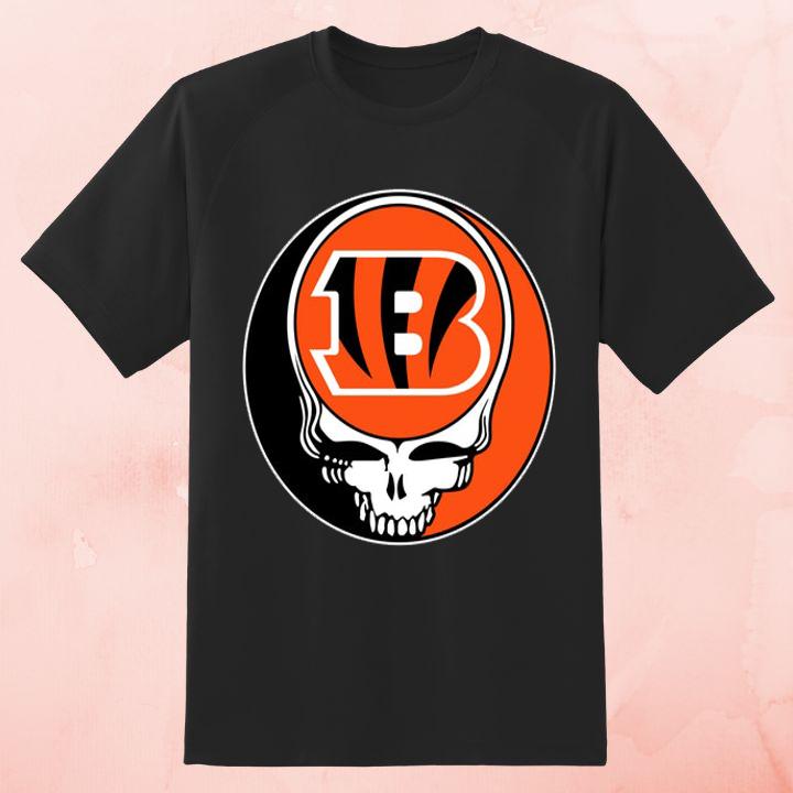Cincinnati Bengals Grateful Dead Steal Your Face T-Shirt