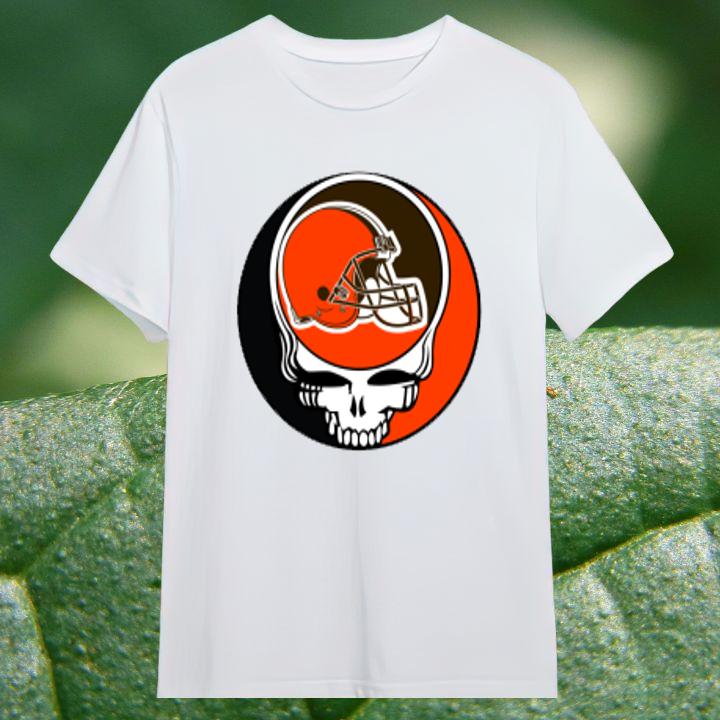 Cleveland Browns Grateful Dead Steal Your Face T-Shirt