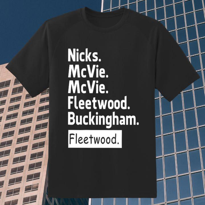 Stevie Nicks Mcvie Fleetwood Buckingham T-Shirt