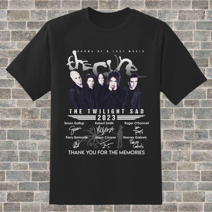 The Cure Announce 2023 Shows Of A Lost World The Twilight Sad Signed Shirt