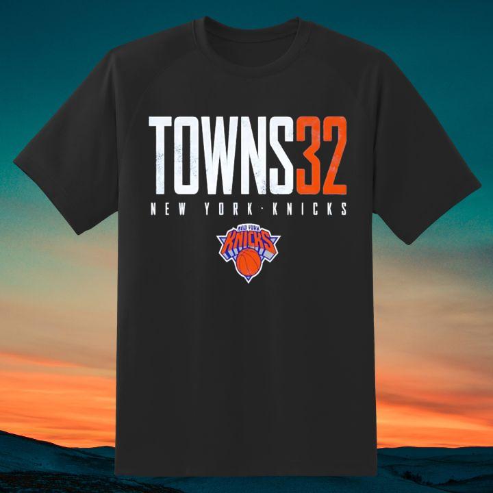 Karl-Anthony Towns 32 Kat New York Knicks Logo T-Shirt