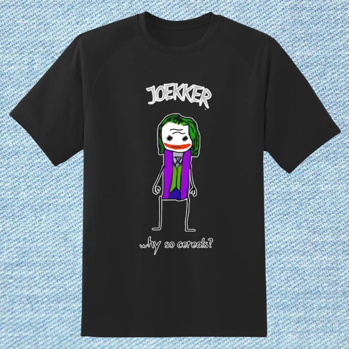 Joker Joekker Why So Cereals T-Shirt