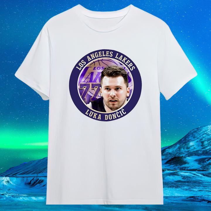 Luka Doncic Los Angeles Lakers Bronze Coin Nba Shirt