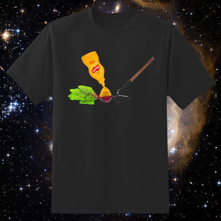 Mustard On The Beet Hoe Shirt