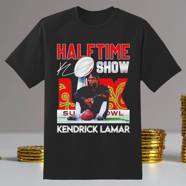 Super Bowl Halftime Show 2025 Kendrick Lamar Signature T-Shirt