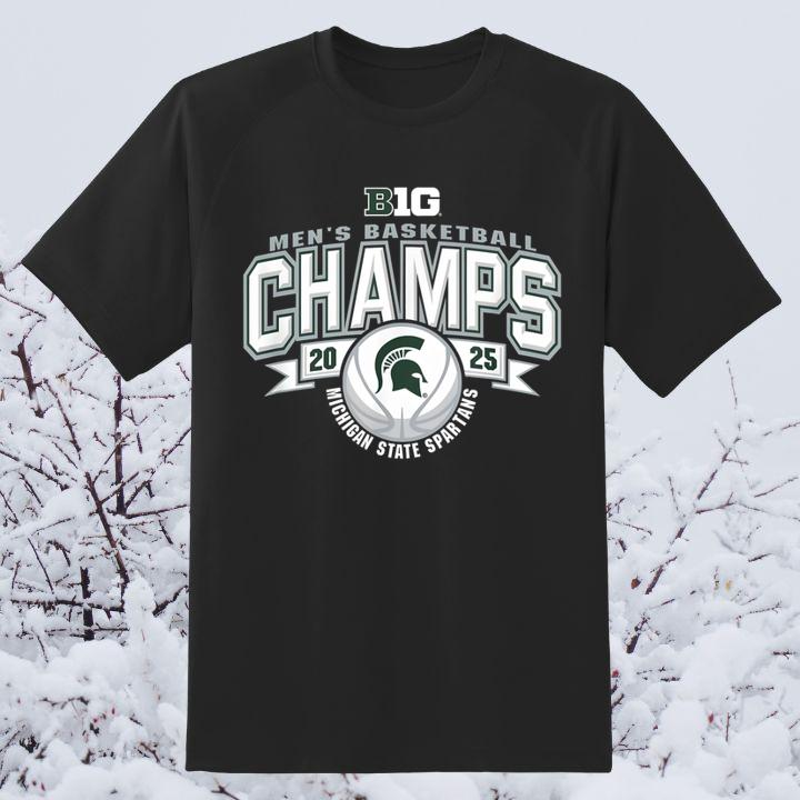 Michigan State Spartans Big Ten Champs 2025 Shirt - Shop Now!