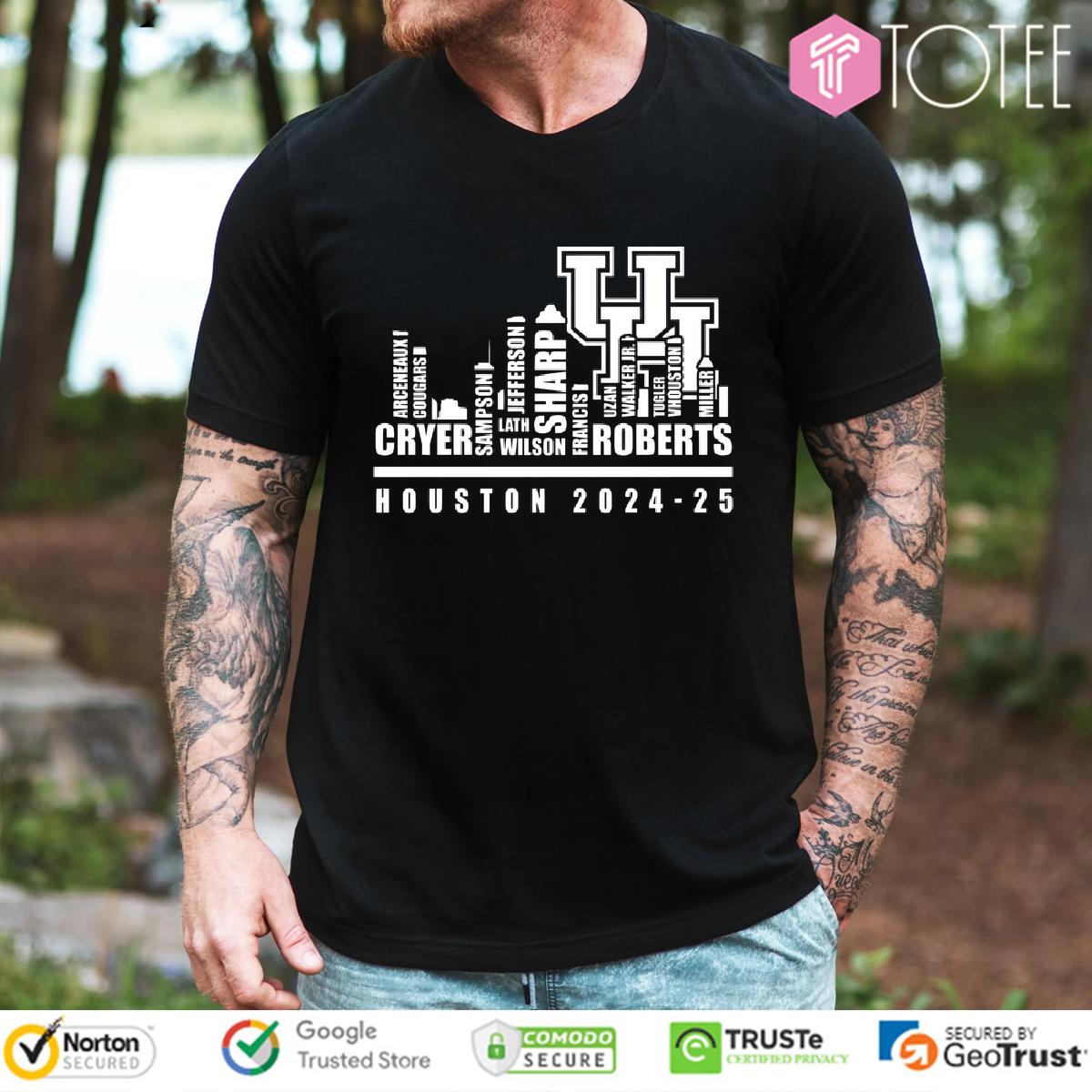 Houston Cougars 2025 Players Shirt: Own the City Skyline!