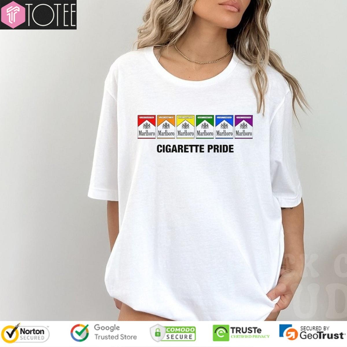 Marlboro Cigarette Lgbt Pride Rainbow Gay Colors T-shirt