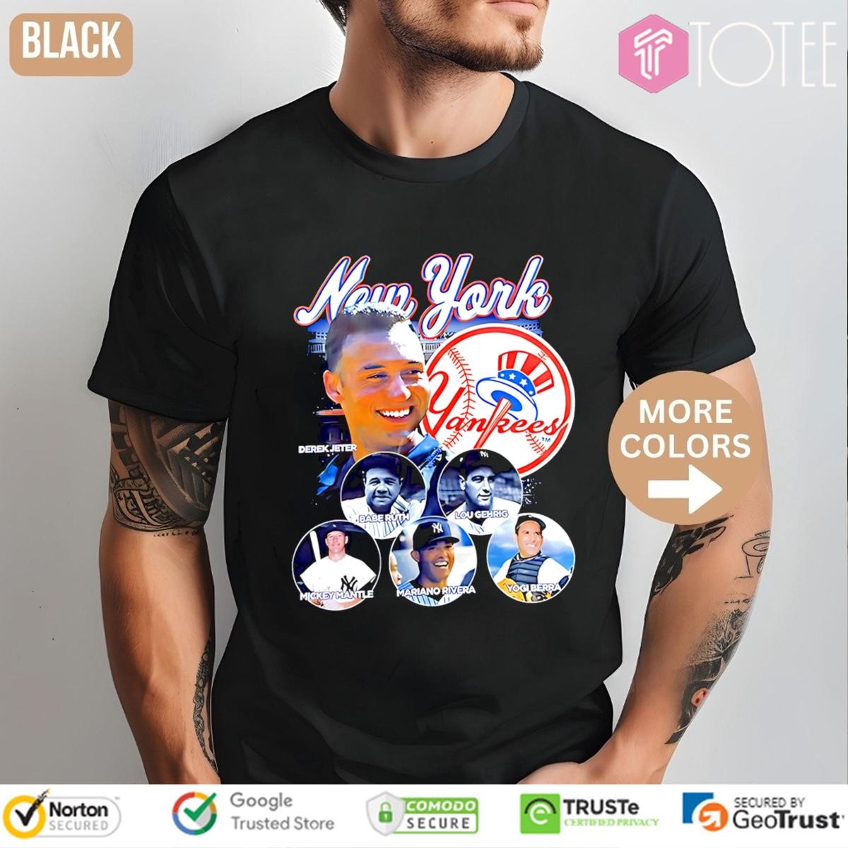 New York Yankees Hall Of Fame Legends T-shirt
