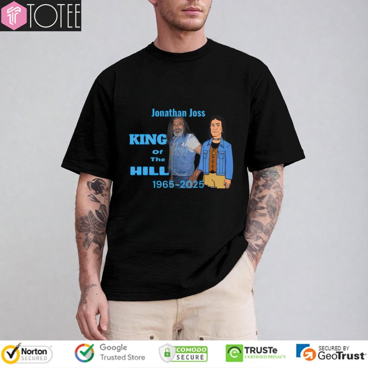 Kill Of The Hill Rip Jonathan Joss 1965-2025 T-shirt