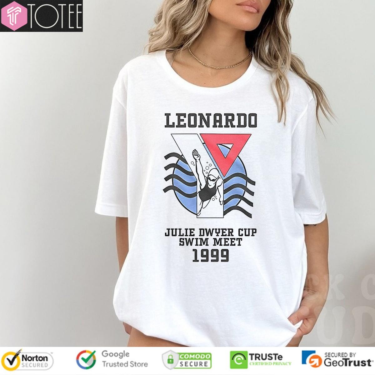 Leonardo Julie Dwyer Cup Swim Meet 1999 T-shirt