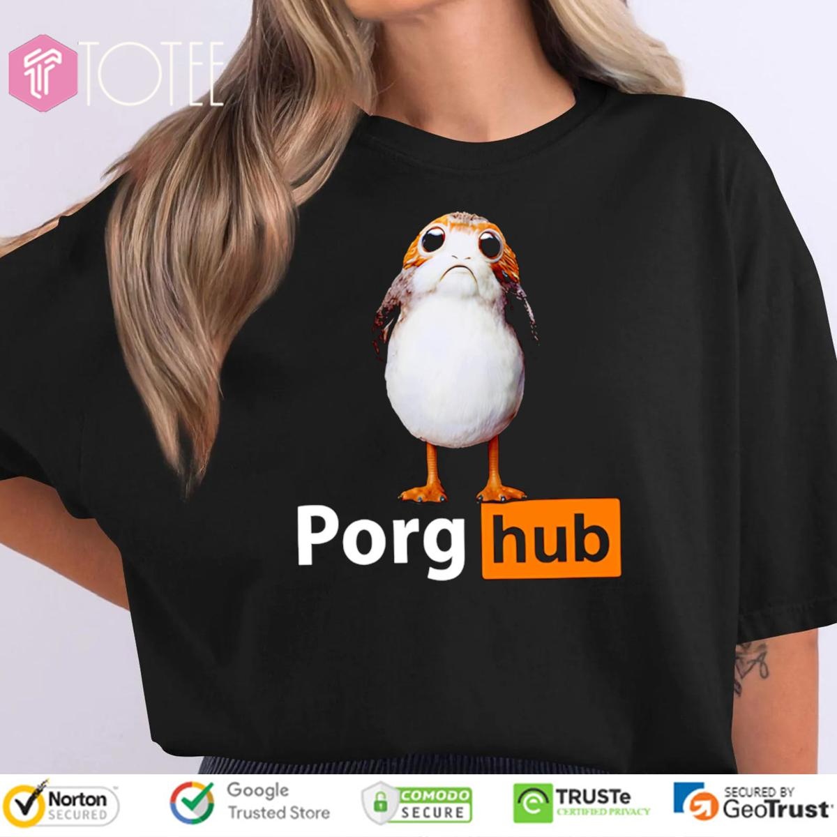 Porg Hub Parody Porg Wookieepedia Star Wars T-shirt
