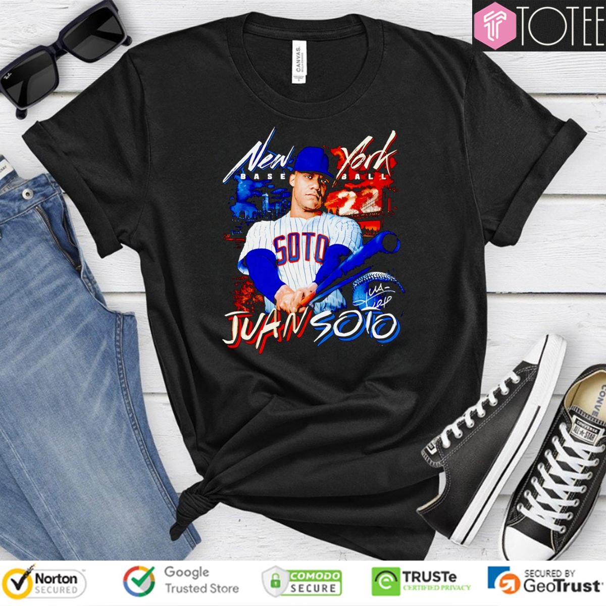 Juan Soto New York Mets Baseball Signature T-shirt