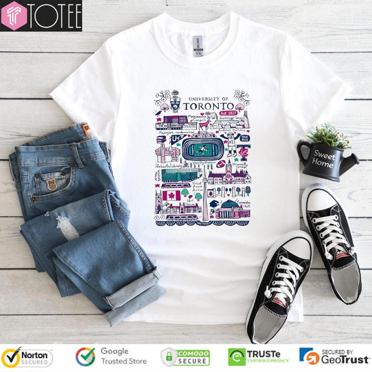 University Of Toronto Art Illustration T-shirt