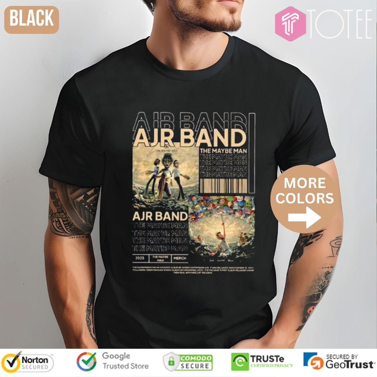 Ajr Band The May Be Man Tour 2024 T-shirt