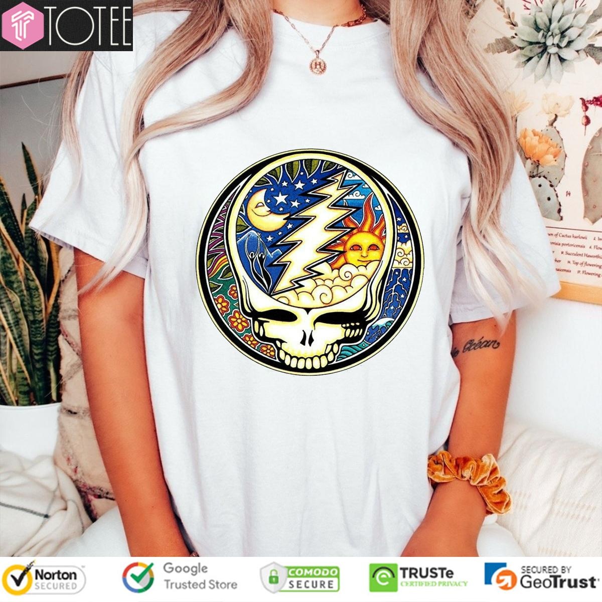 Dan Morris Steal Your Face Grateful Dead T-shirt