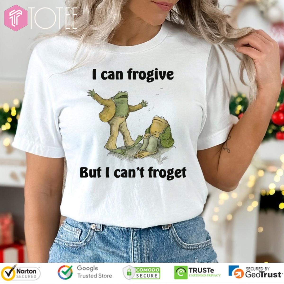 Kermit The Frog I Can Frogive But I Cant Froget T-shirt