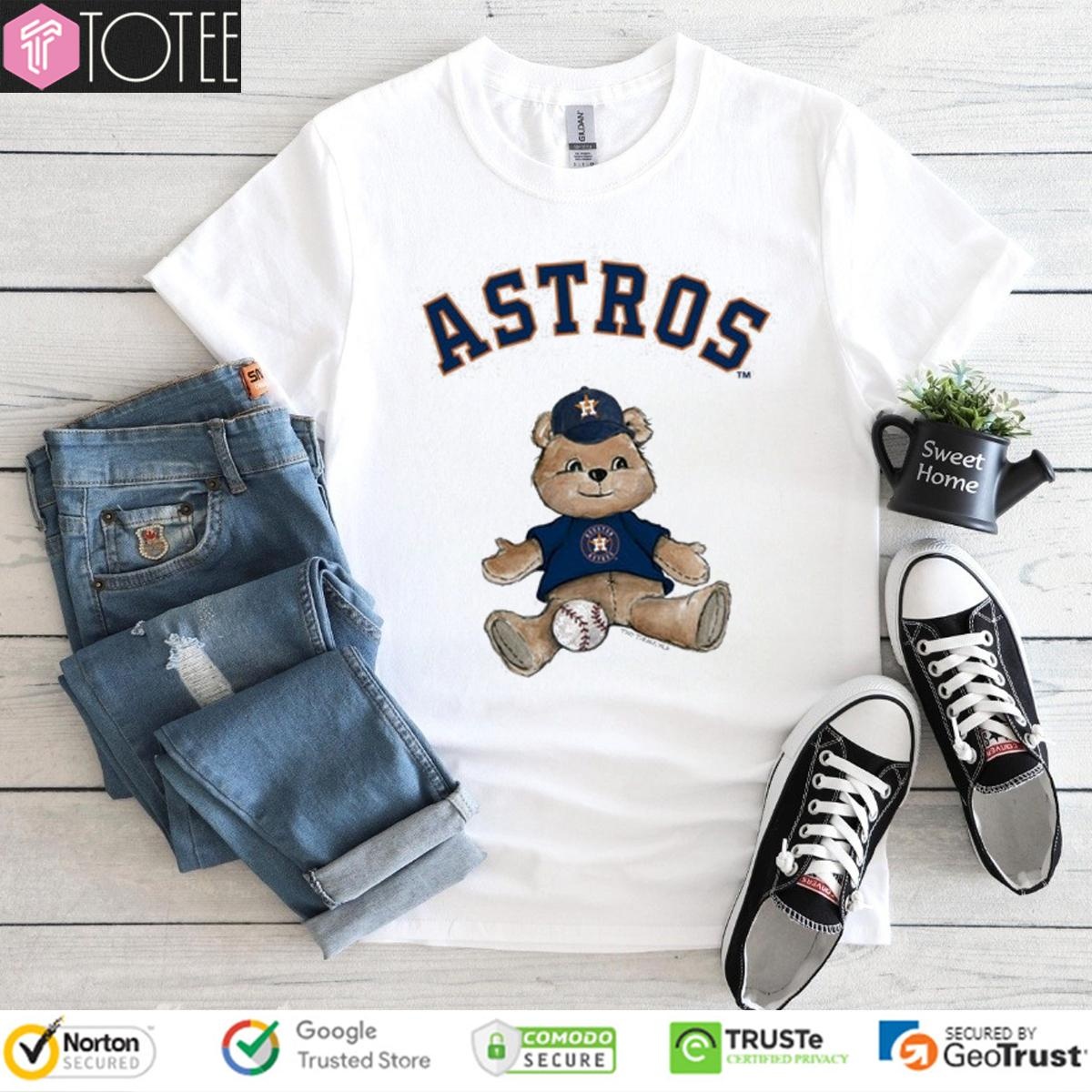 Houston Astros Tiny Turnip Teddy Bear T-shirt