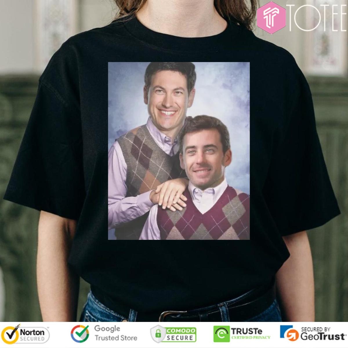 Joey Logano Ryan Blaney Parody Step Brothers T-shirt